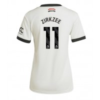 Echipament fotbal Manchester United Joshua Zirkzee #11 Tricou Treilea 2024-25 pentru femei maneca scurta